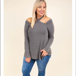 NWT.  Anything But Basic Top